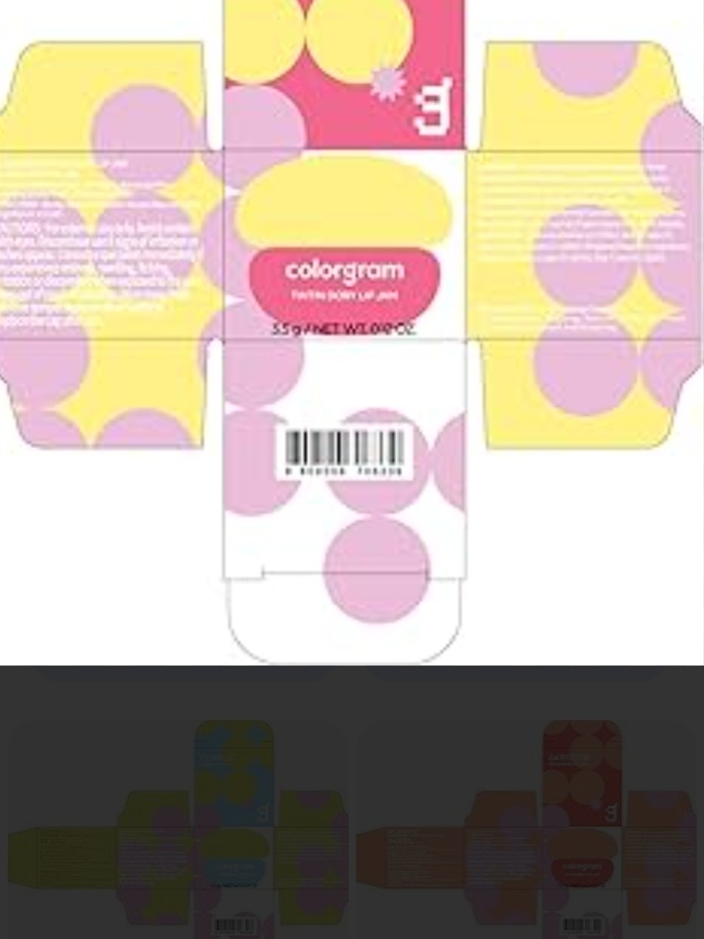 Colorgram Pretty Polka Lip Jam Packaging - Yellow & Pink